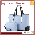 Alibaba Китай женщины PU кожаные кошельки и сумки комплект